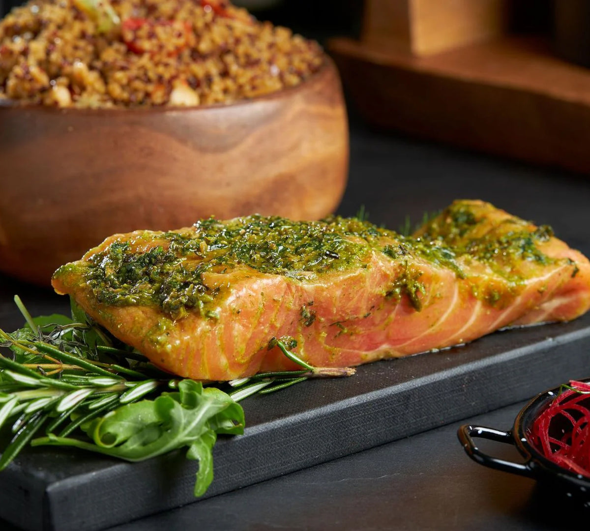 Seasoned fish