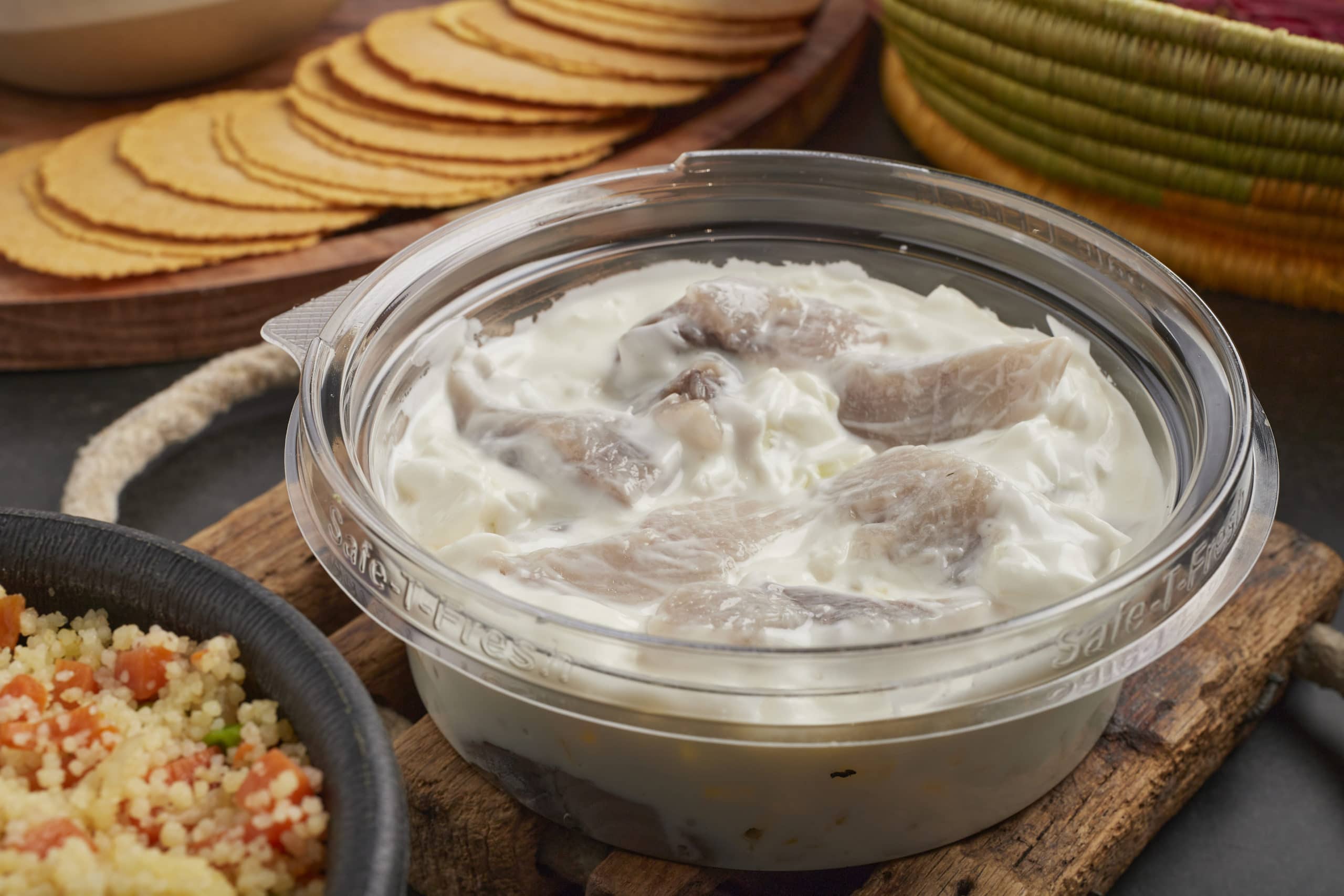 Danish Cream Herring Krudo Fish Market