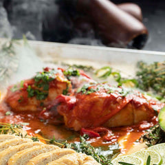 Moroccan Corvina Fish - Passover