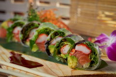 Riceless Salmon Roll - Passover