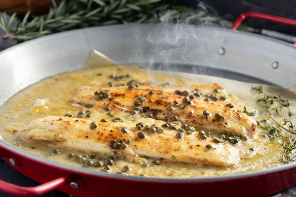 Lemon & Wine Branzino - Passover