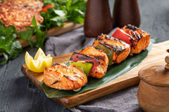 Salmon Skewer - Passover