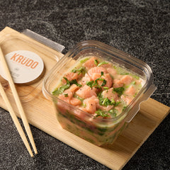 Ceviche de Salmón - Pascua