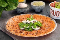 Salmon Carpaccio Platter