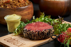 Raw Tuna Fish Burger