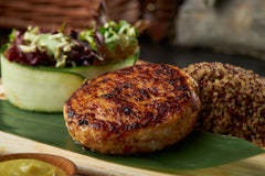 Corvina Burger Platter