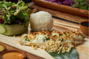 Macadamia Crusted Branzino Platter