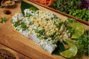 Raw Macadamia Crusted Branzino