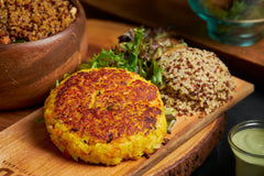Imitation Crab Burger Platter