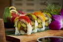 Vegan Rainbow Roll