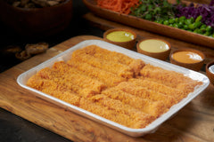 Raw Salmon Fish Sticks