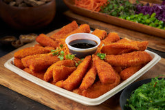 Cooked Salmon Fish Sticks