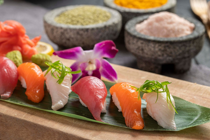 Hamachi Nigiri 3pc – Krudo Fish Market