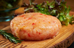 Raw Corvina Burger