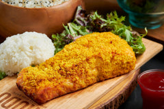 Mustard Crusted Salmon Platter